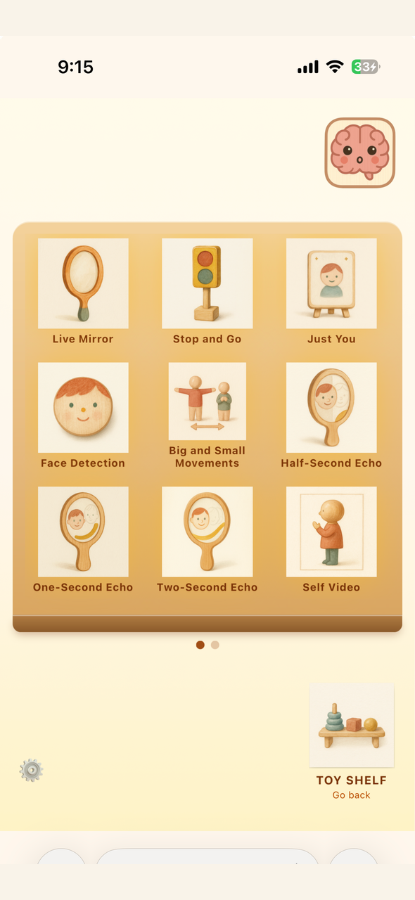 Training Minds app screenshot
