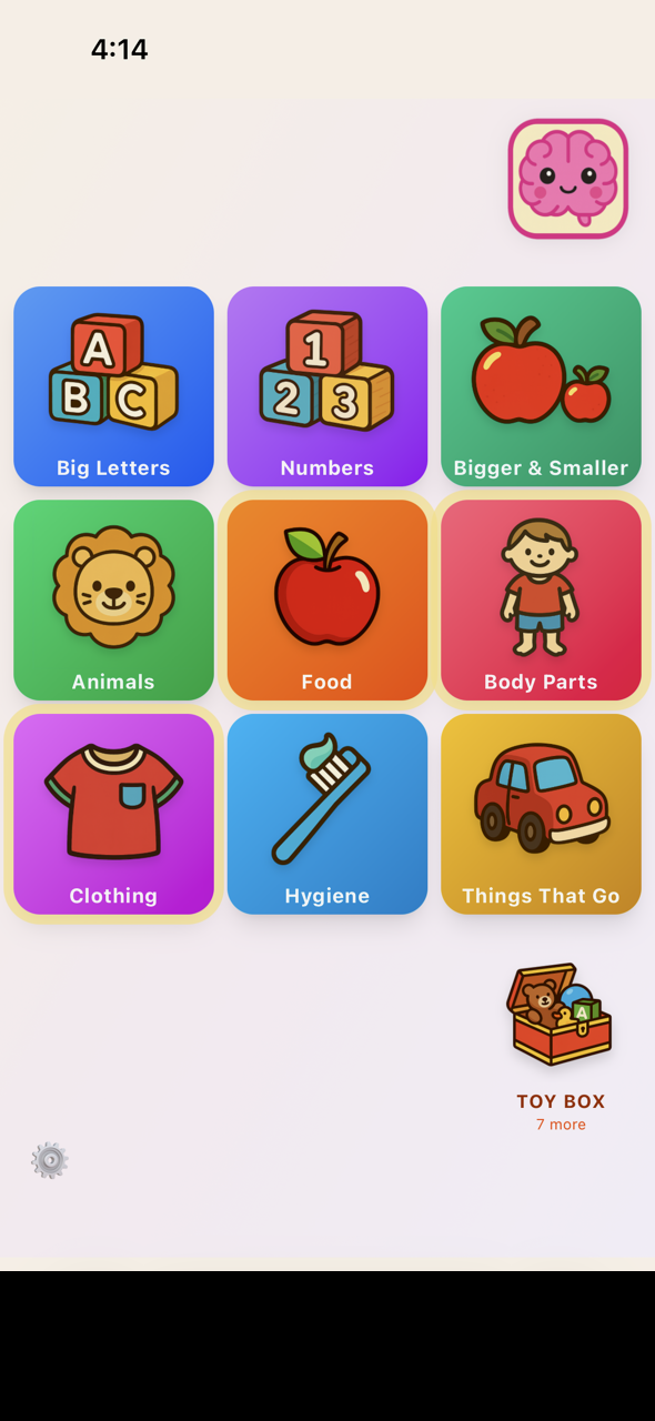 Training Minds app screenshot